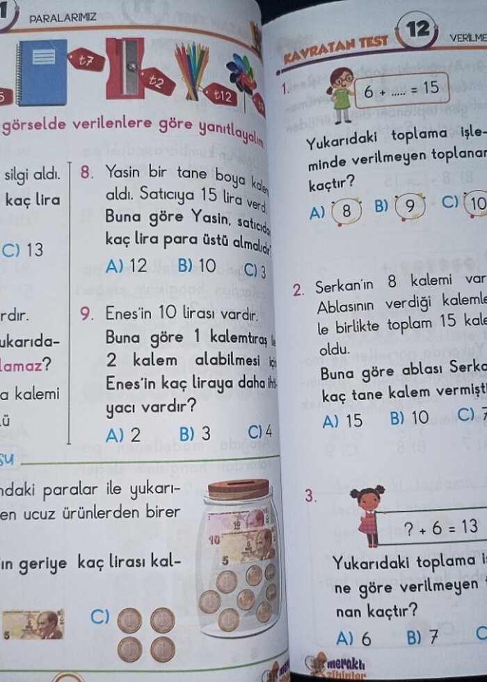 1. SINIF KEŞFET TÜM DERSLER SORU BANKASI  - Görsel 3