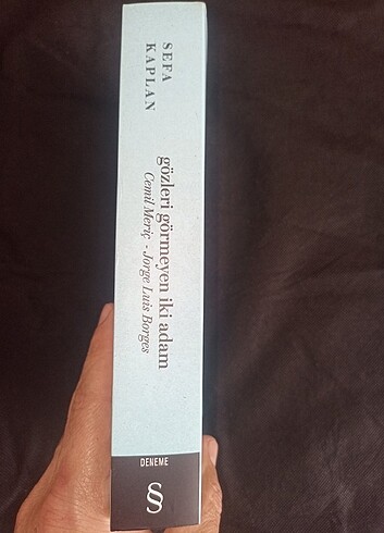 GÖZLERİ GÖRMEYEN İKİ ADAM BORGES CEMİL MERİÇ  - Görsel 2