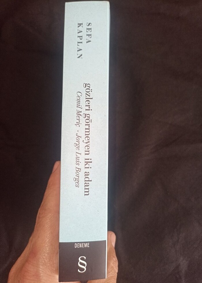 GÖZLERİ GÖRMEYEN İKİ ADAM BORGES CEMİL MERİÇ  - Görsel 2