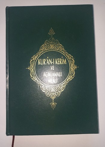 Kur'an-ı Kerim ve Açıklamalı Meali
