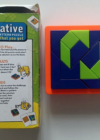 Renkli Yaratıcı Desen Puzzle 60 Parça - Görsel 4