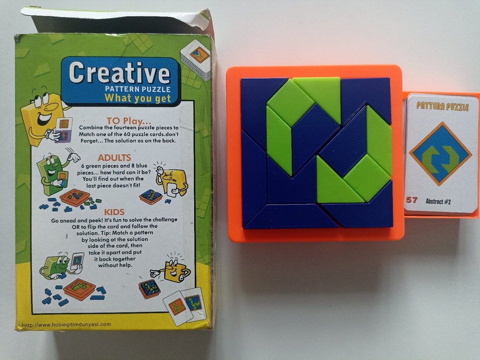 Renkli Yaratıcı Desen Puzzle 60 Parça - Görsel 4