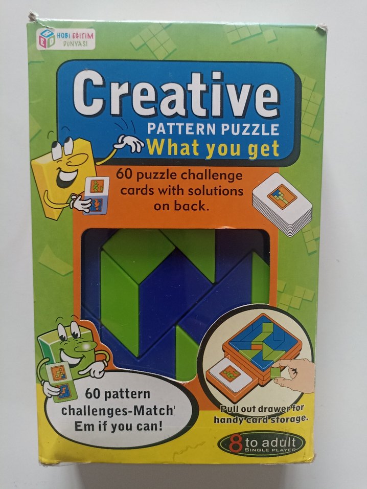 Renkli Yaratıcı Desen Puzzle 60 Parça - Görsel 2