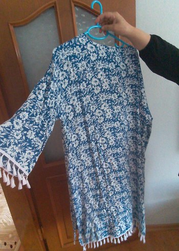 Uzun Kol, Püsküllü Bohem Kadın Kimono - Görsel 5