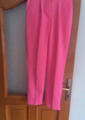 Düğmeli Pembe Kadın Blazer Ceket - Görsel 2