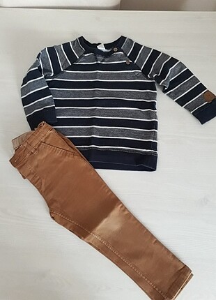 H&M erkek çocuk altüst takım