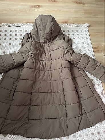 xs Beden haki Renk Şişme mont