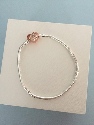 Rosegold pave bileklik