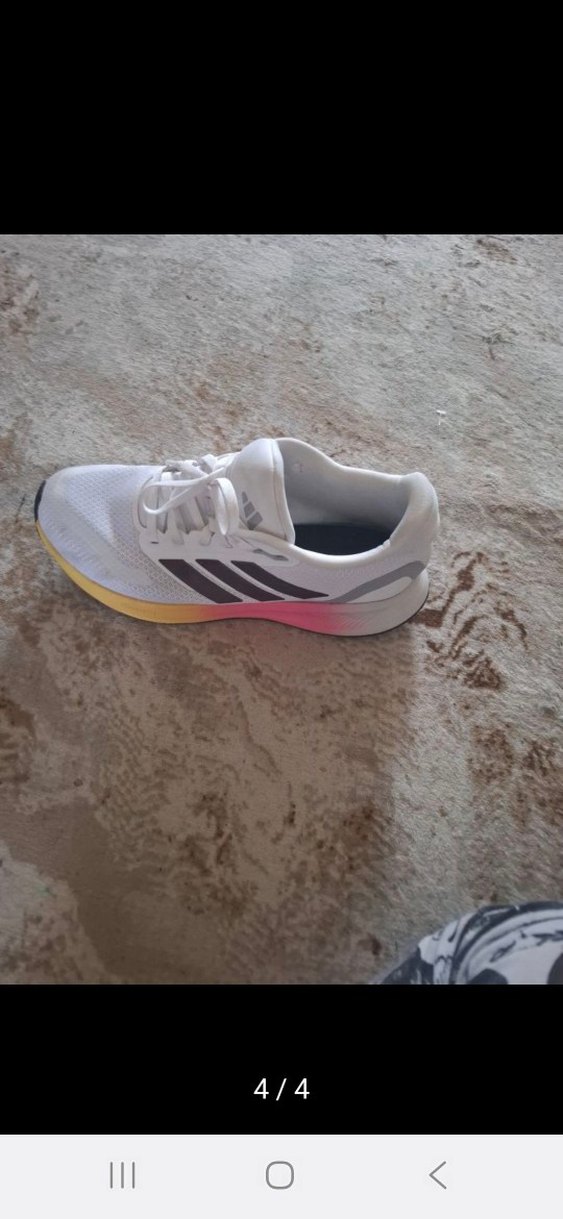 Bağcıklı, Çok Renkli, Tie-Dye Desenli Kadın Spor Ayakkabı - Görsel 3