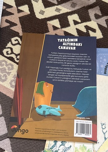 Yatağımın Altındaki Canavar Çocuk Kitabı - Görsel 2