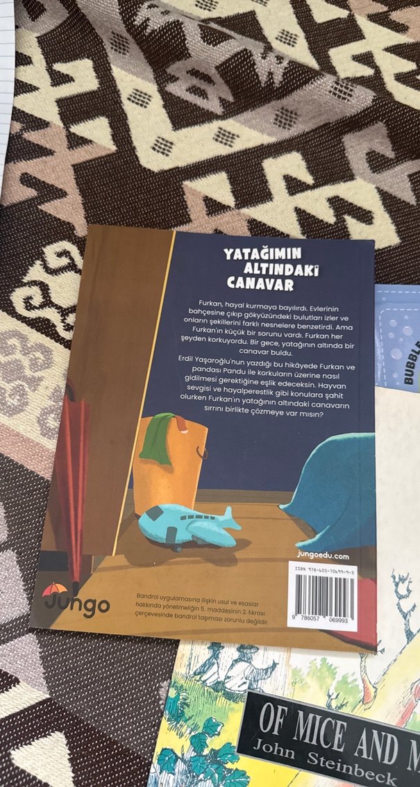 Yatağımın Altındaki Canavar Çocuk Kitabı - Görsel 2