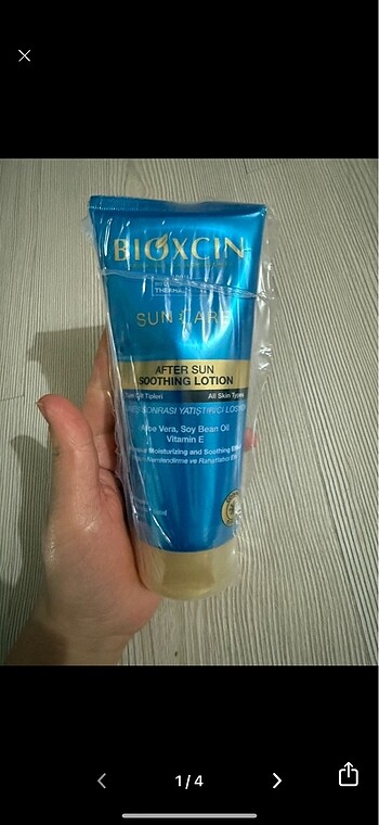  Beden Bioxcin güneş sonrası krem
