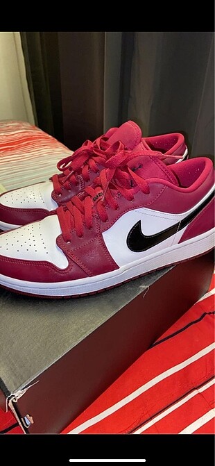 42 Beden Air Jordan 1 low noble red