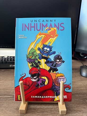Uncanny Inhumans Citl 1 Varyant Çizgi Roman