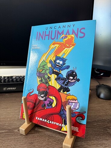  Uncanny Inhumans Citl 1 Varyant Çizgi Roman