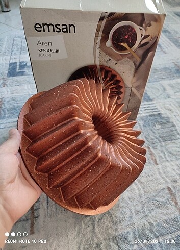 Beden Emsan kek kalıbı