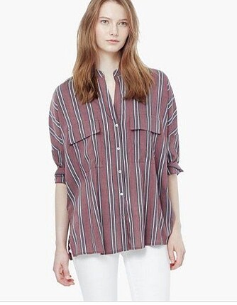 xs Beden bordo Renk Mango gomlek