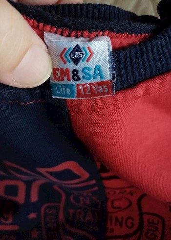 LC Waikiki Erkek Çocuk Renkli Baskılı Sweatshirt