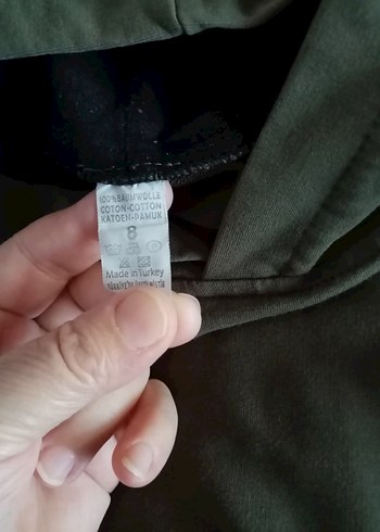 Nike Haki renk Kapüşonlu Erkek Sweatshirt