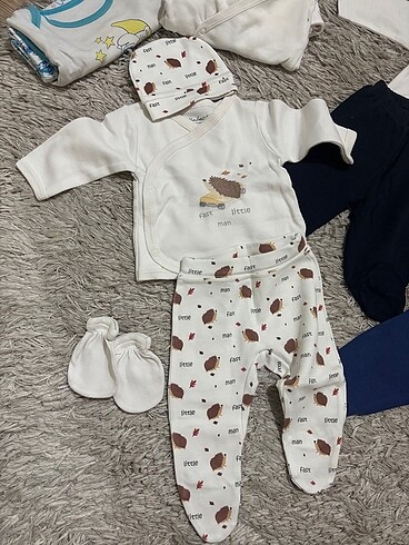 0-3ay 6 adet bebek takım - Görsel 7