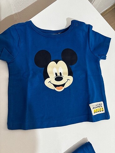 3-6 Ay Beden Bebek Mickey mouse takım