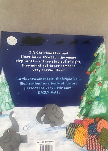 Beden Elmer's Christmas - David Mckee Çocuk Kitabı