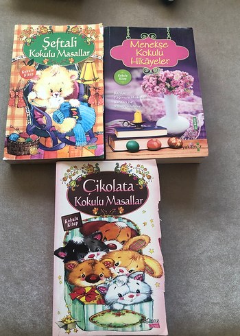 Kokulu Masallar Seti: Şeftali, Menekşe, Çikolata