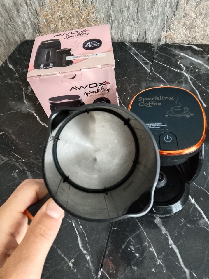 Awox Siyah Kahve Makinesi - Görsel 3