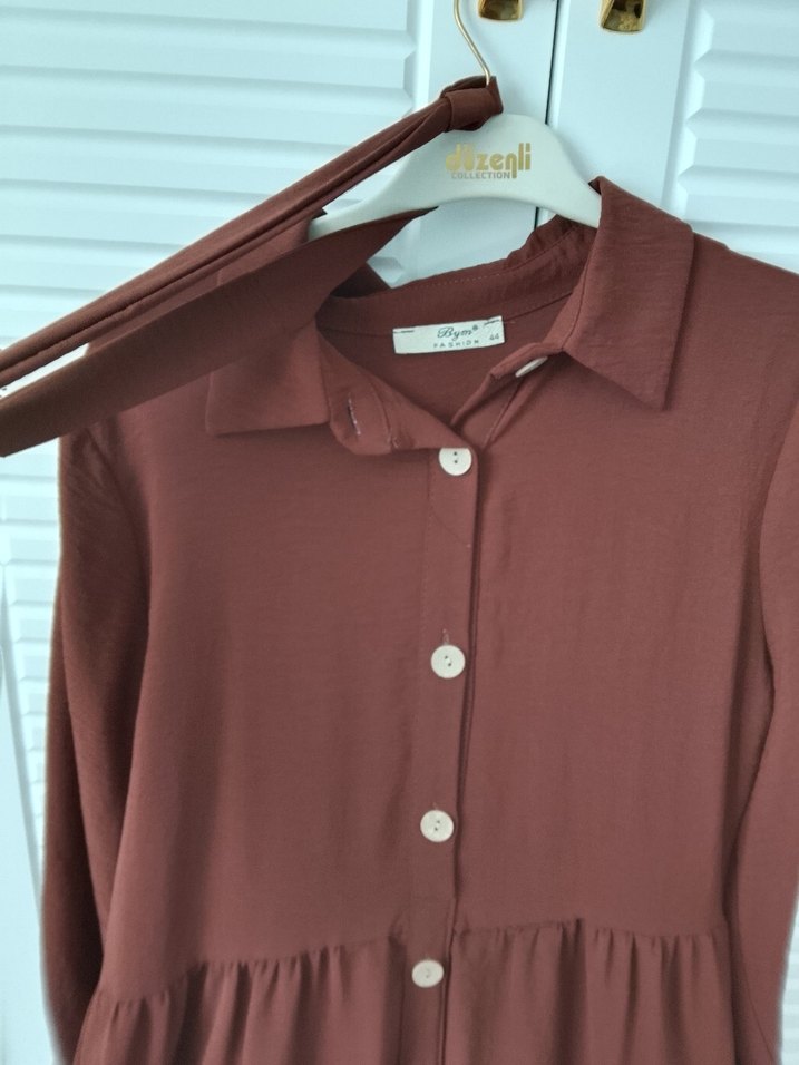 ayrobin kumaş elbise - Görsel 4