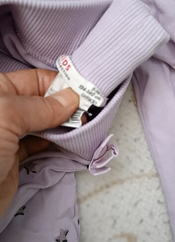 9 Yaş Beden mor Renk Pijama