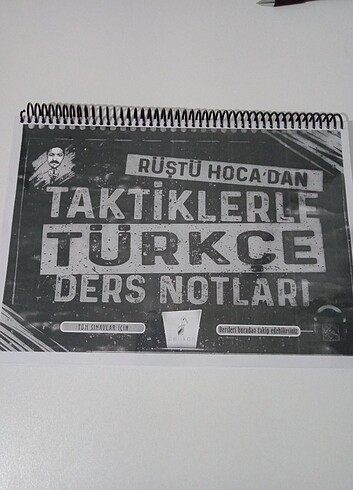 Rüştü hoca taktiklerle türkçe ders notları