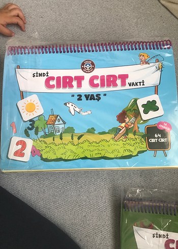 Şimdi Cırt Cırt Vakti 2 Yaş Aktivite Kitabı