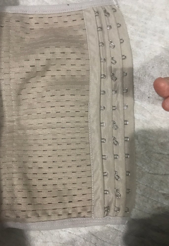 Bej Fitted Hemşire Korsesi Midi Boy - Görsel 4