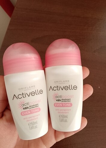 Activelle pembe kapaklı activelle rolon 