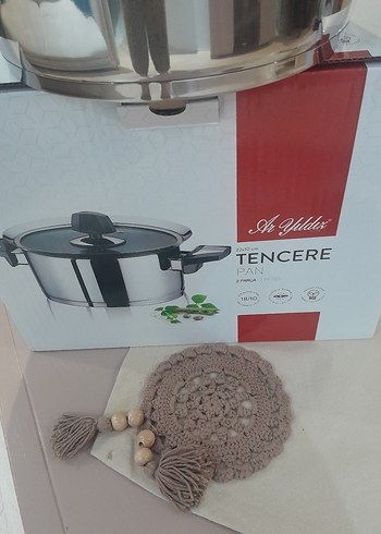 Gri Tencere 2 Parça Set