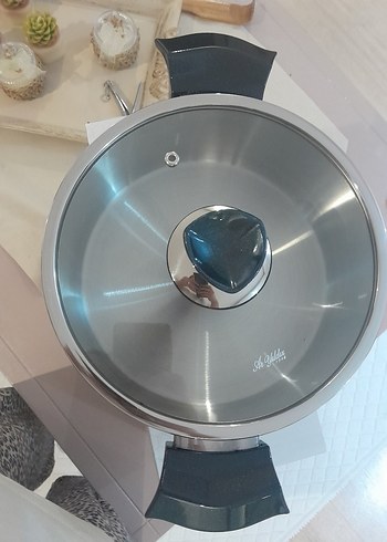 Aryıldız Gri Tencere 2 Parça Set