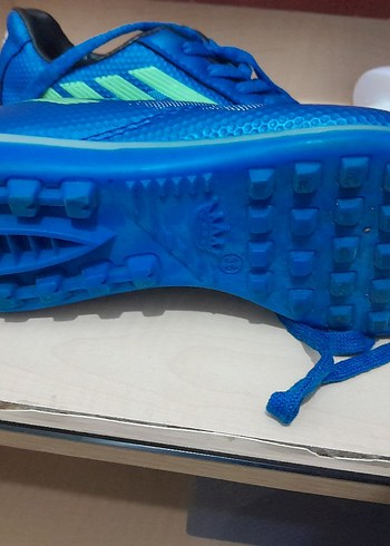 38 Beden mavi Renk Mavi Erkek Futbol Ayakkabısı Velcro Bantlı