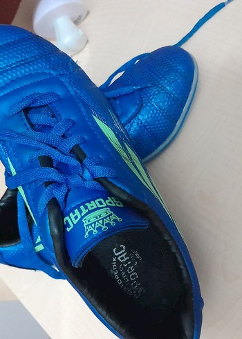 Puma Mavi Erkek Futbol Ayakkabısı Velcro Bantlı