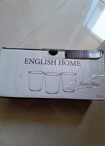 English home bardak seti 3 lü 