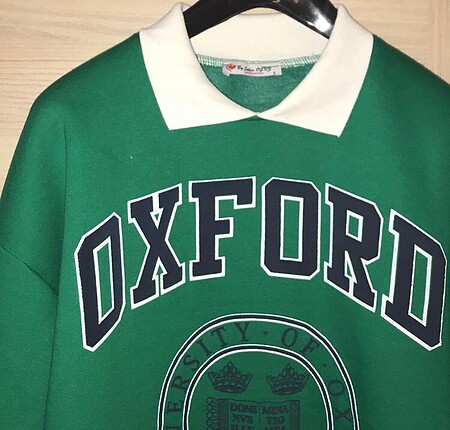 s Beden yeşil Renk OXFORD UNIVERSITY YESIL SWEATSHIRT