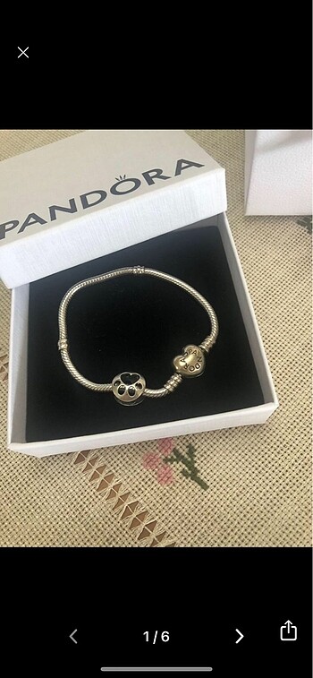 Pandora Bileklik ve Charm