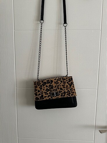 Leopar çanta