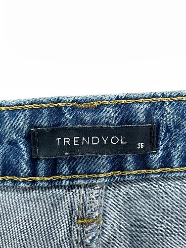 36 Beden mavi Renk Trendyol & Milla Jean / Kot %70 İndirimli.