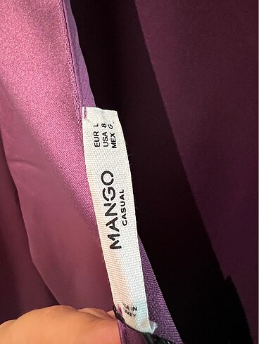 l Beden Mango mini elbise