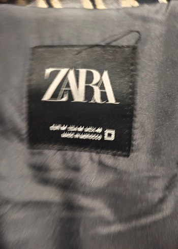 Kadın Mavi Desenli Kısa Kollu Ceket - Görsel 5