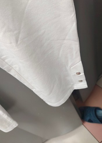 Kadın Beyaz Mini Keten Takım - Görsel 6