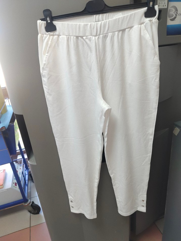 Kadın Beyaz Mini Keten Takım - Görsel 4