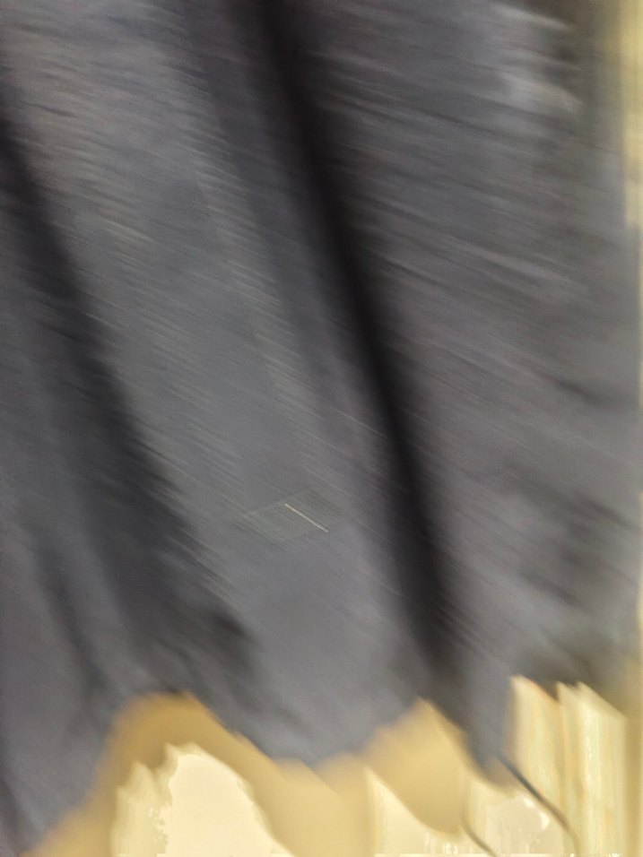 Düğmeli Nakışlı Mavi Kadın Ceket - Görsel 5