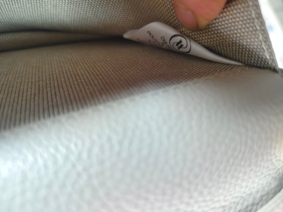 Beyaz Deri Fermuarlı Kadın Portföy Cüzdan - Görsel 2