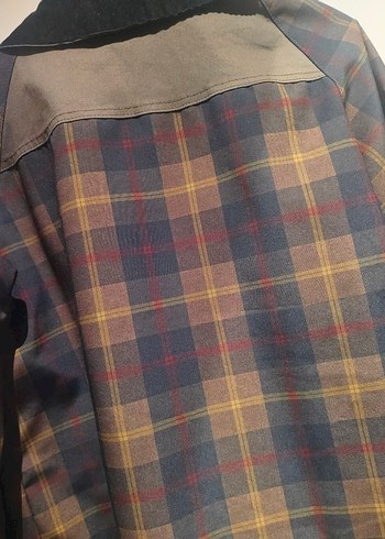 Düğmeli Vintage Kahverengi Kadın Ceket - Görsel 10